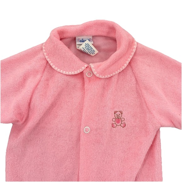 Alexis Other - NWT Vintage Alexis Tiny Tulip Collection Baby Sleeper 10-13 lbs Pink USA